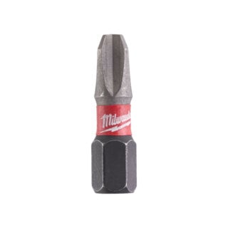 Milwaukee Shockwave™ Impact Duty Μύτες Σταυρός PH3 x 25 mm – Συσκευασία 2 Τεμαχίων