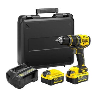 Stanley Fatmax V20 Κρουστικό Δραπανοκατσάβιδο Μπαταρίας Brushless 18V 2x4Ah