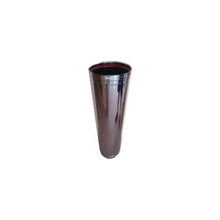 InoxShell Αεραγωγός Αμόνωτος Inox Λείος Ø80 50cm
