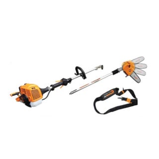 VISCO VC255PS1 EVO Βενζινοκίνητο Σπαστό-Διαιρούμενο Κονταροπρίονο 25.4cc-2.05m -3/8″ 40 Οδηγών