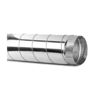 InoxShell Αεραγωγός Inox Ελικοειδούς ραφής Ø250 3m