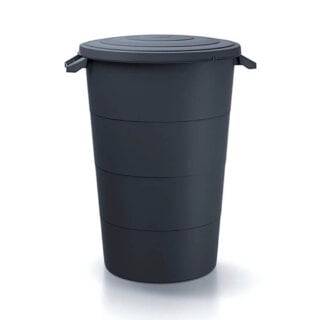 Prosperplast Πλαστικός Κάδος Απορριμμάτων 120lt Ανθρακί
