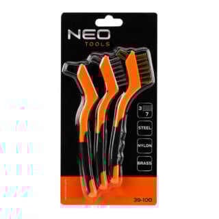 NeoTools 39-100 Set 3 Τεμαχίων Μίνι Βούρτσες 3x7